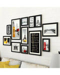 Set of 12 - Photo Frames Collage Wall Hanging Wall Decor Set