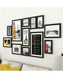 Set of 12 - Photo Frames Collage Wall Hanging Wall Decor Set