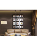 Set of 12 - Photo Frames Collage Wall Hanging Wall Decor Set