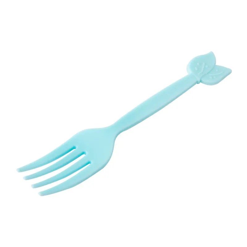 Set of 20 - Colorful Plastic Forks with Box