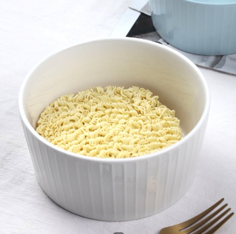 Set of 3 Ceramic Soup With Airtight Lid & Timer