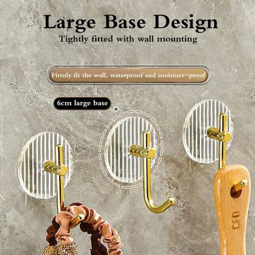 Set of 4 - Luxury Acrylic Wall Hooks
