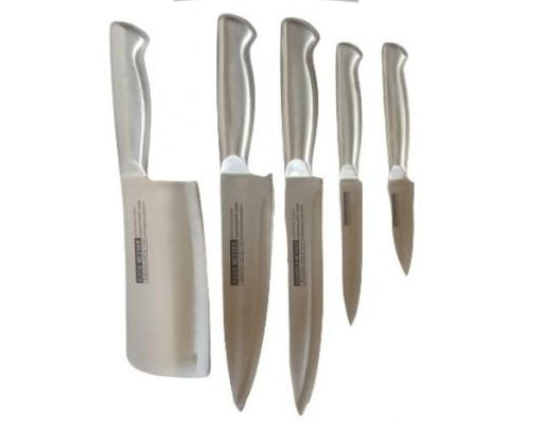 Set of 5 Professional Sharp Durable Quality Kitchen Knives