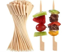 Set of 50 - Bamboo Flat BBQ Skewers
