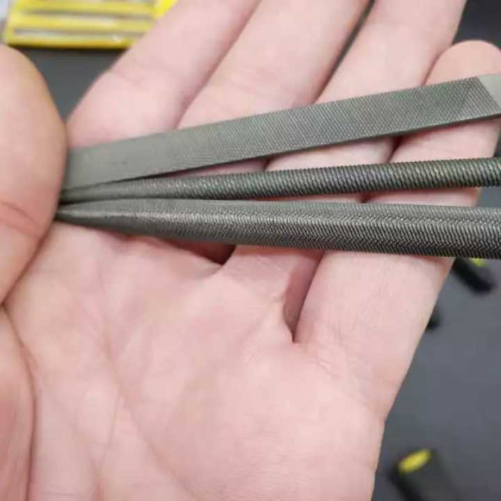 Set of 6 - Mini Needle File Set Small Metal Files Set 6 Pieces Hand Metal Files