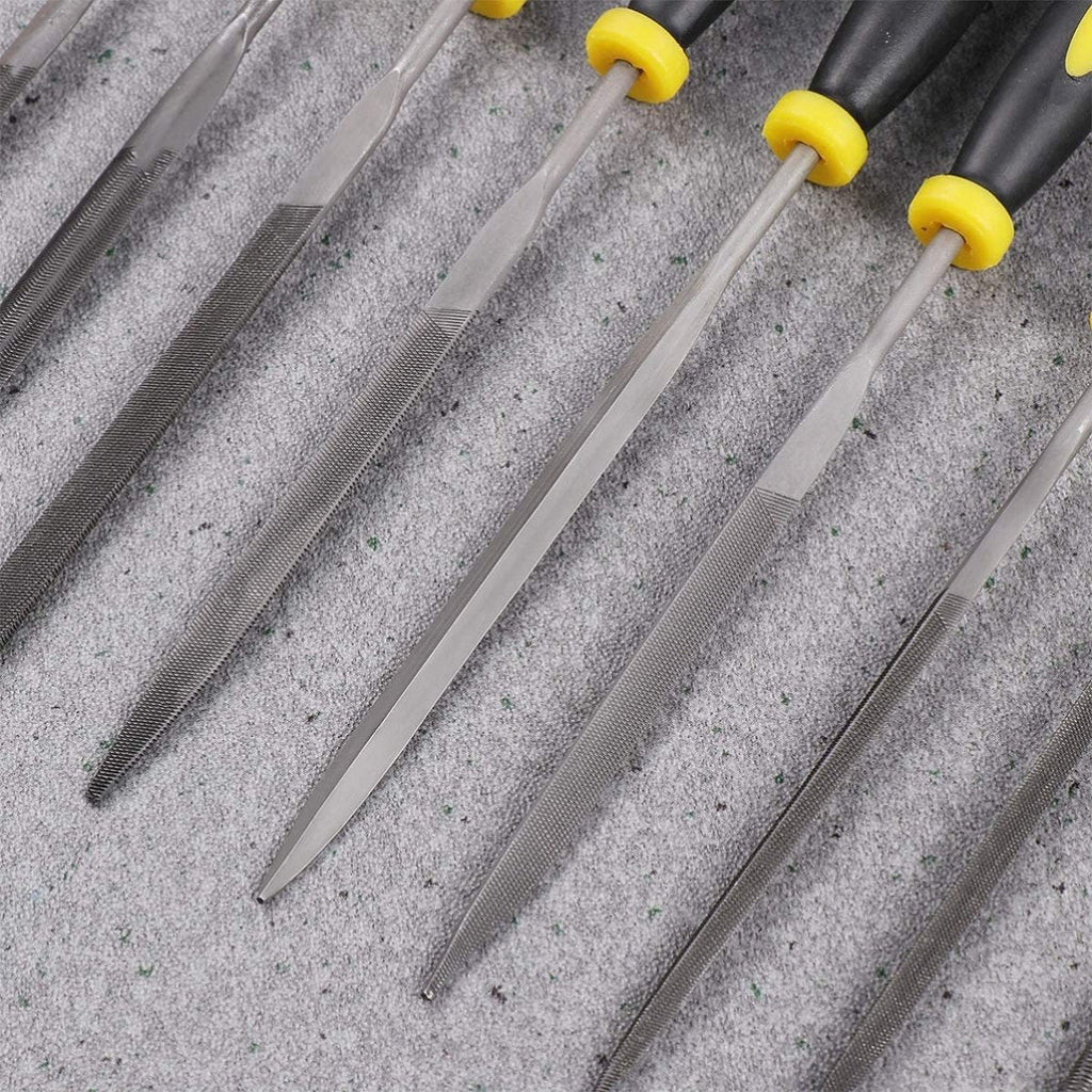 Set of 6 - Mini Needle File Set Small Metal Files Set 6 Pieces Hand Metal Files