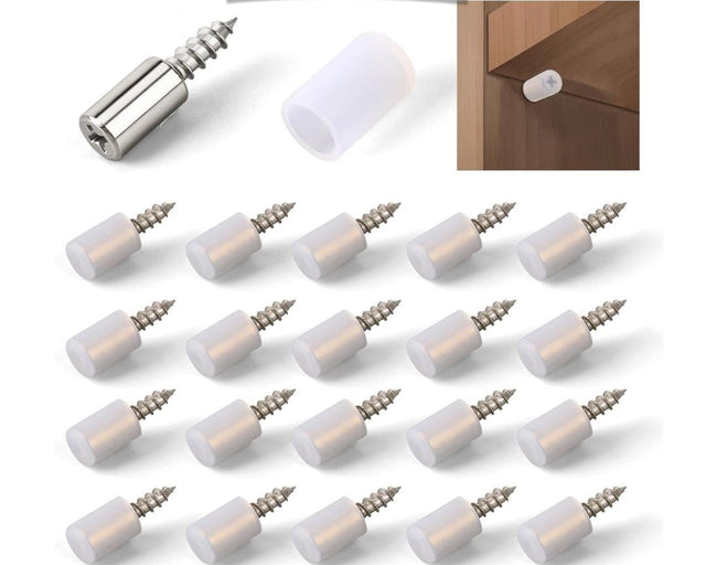 Shelf Pins with Anti-Slip Silicone Sleeve