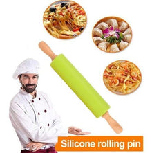 Silicone Rolling Pin + Silicone Baking Mat