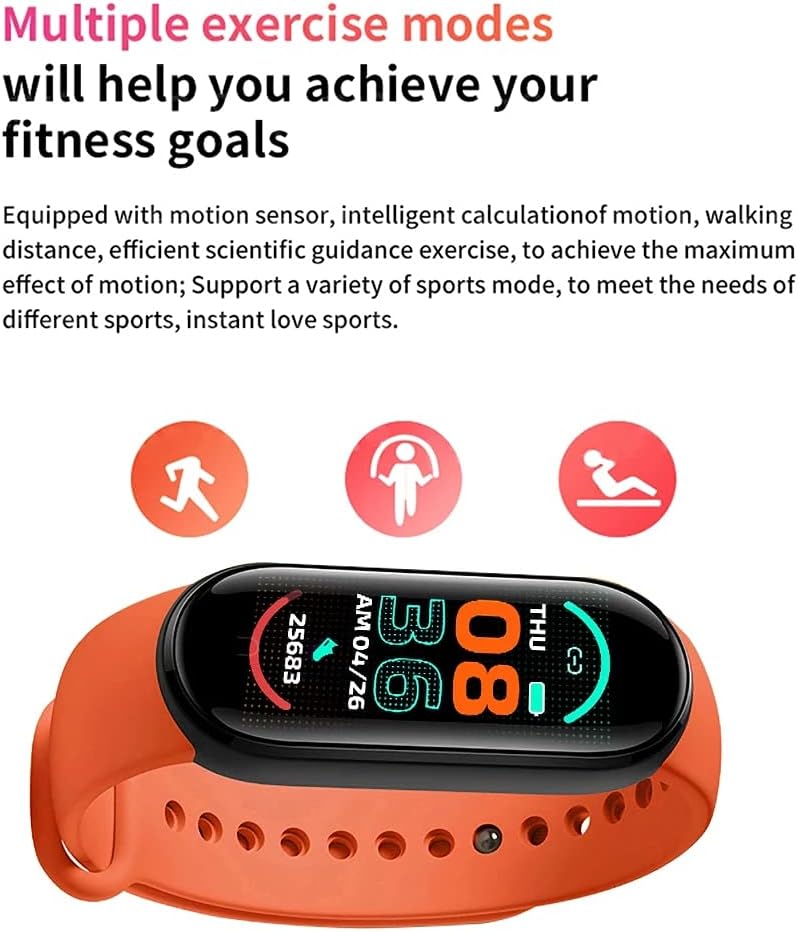 Smart Watch Smart Band Bracelet Sport Fitness Tracker Waterproof Wristband