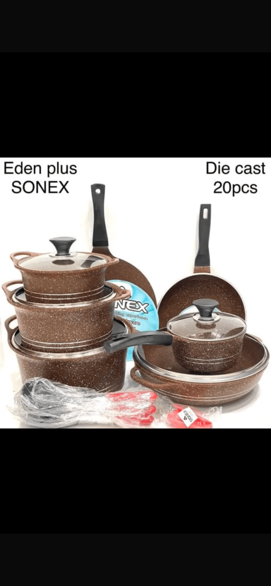 Sonex Marble Coated Cookware Gift Set