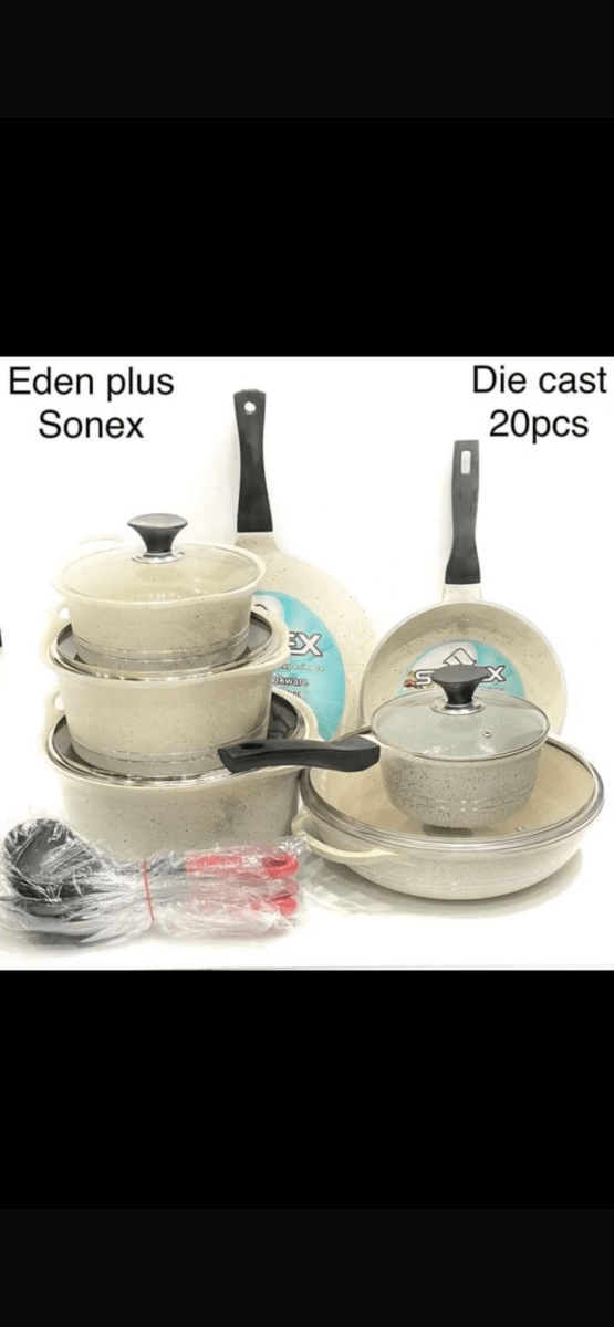 Sonex Marble Coated Cookware Gift Set