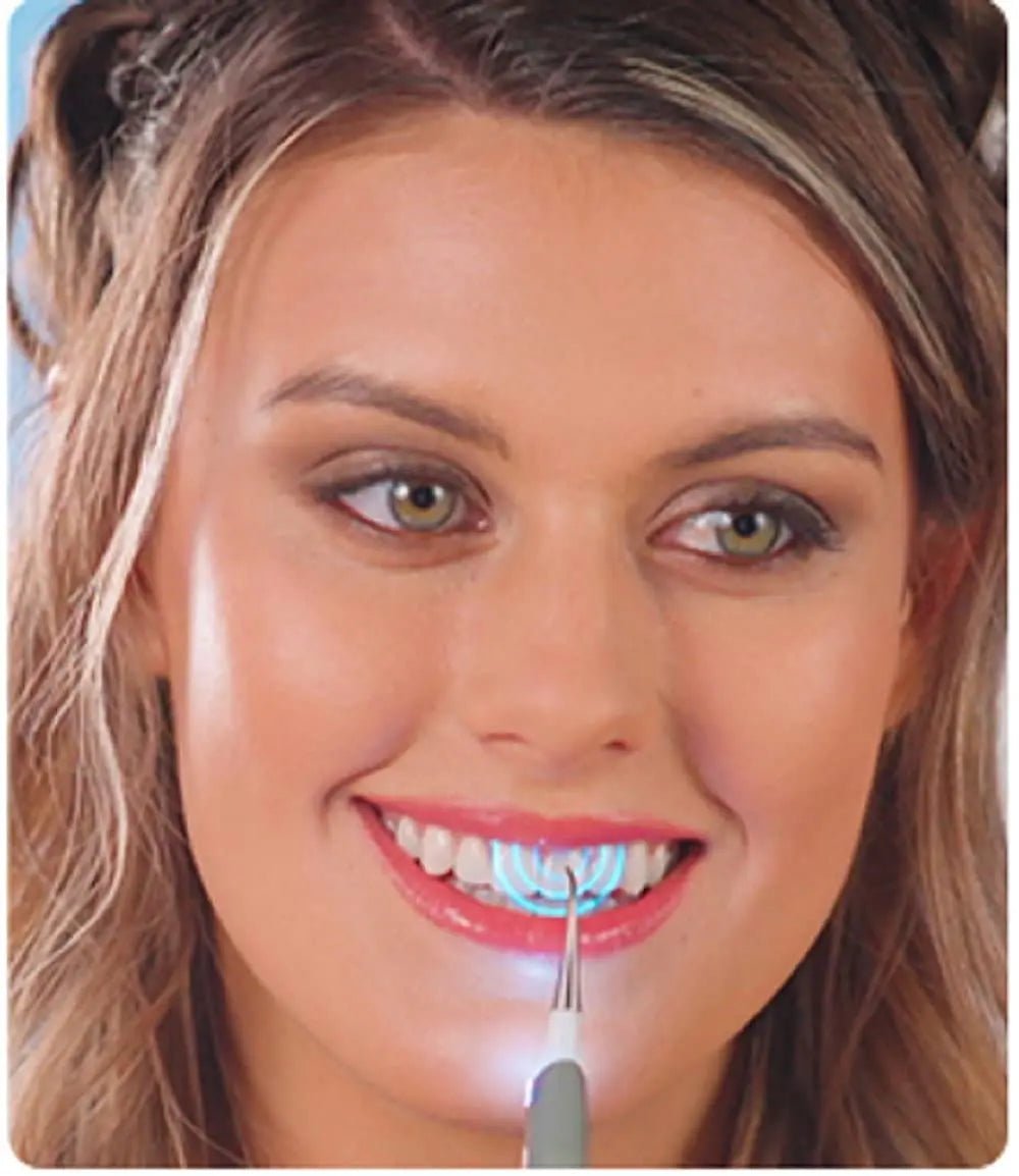 Sonic Pic Dental Cleaning System With Torch, Electric Calculus Teeth Cleaner Teeth Whitening *Free Shipping*
