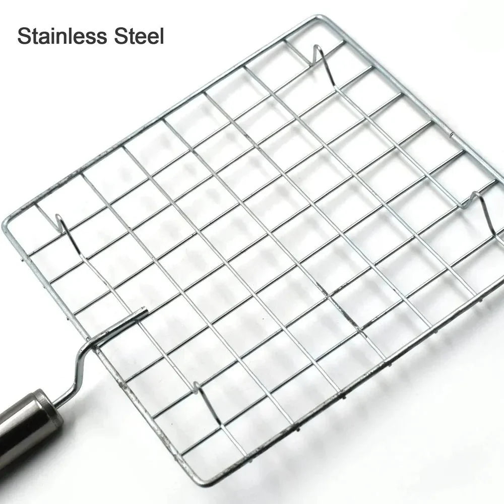 Square Barbecue Grill with Handle
