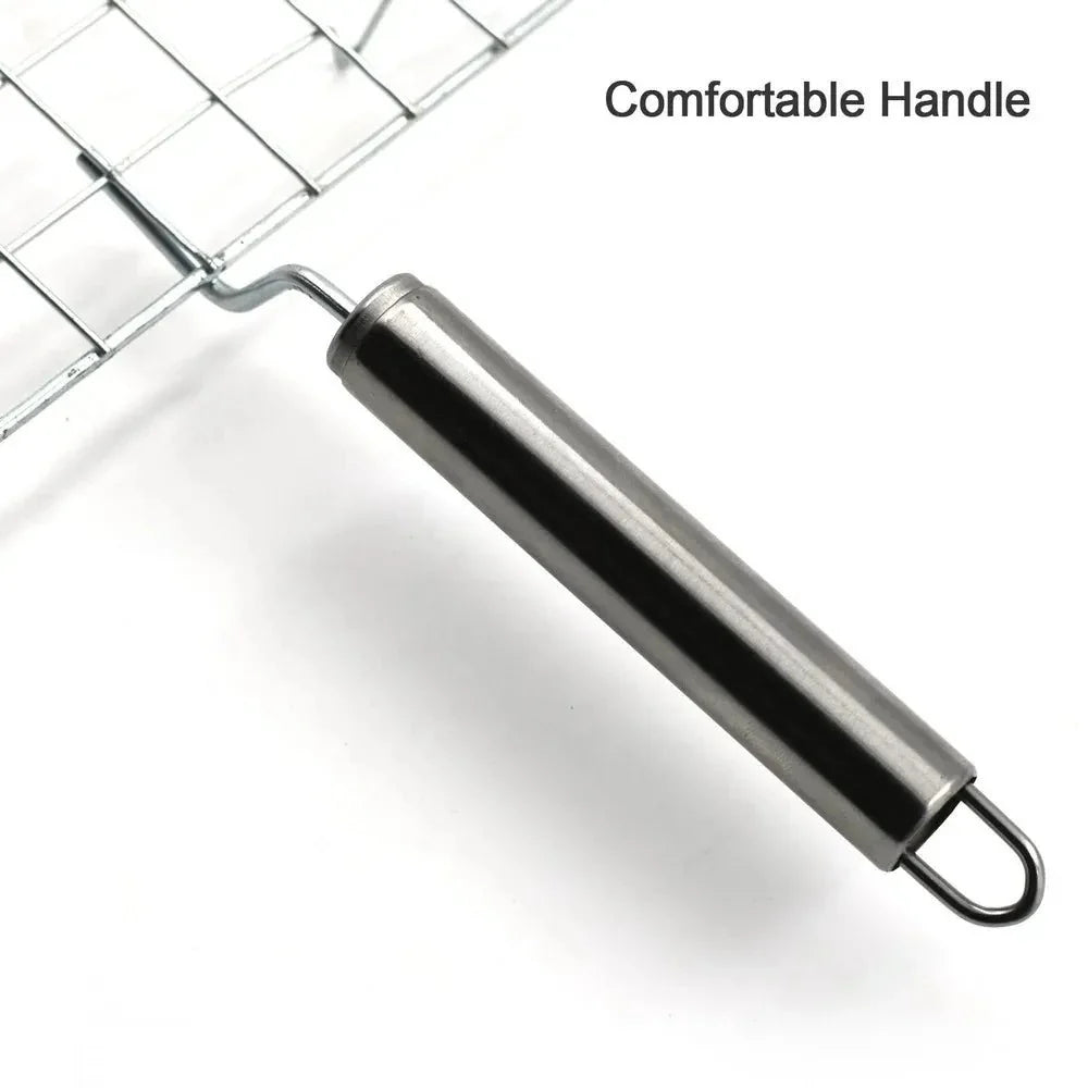 Square Barbecue Grill with Handle