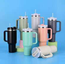 Stainless Steel 1250ml Tumbler with Straw and Handle