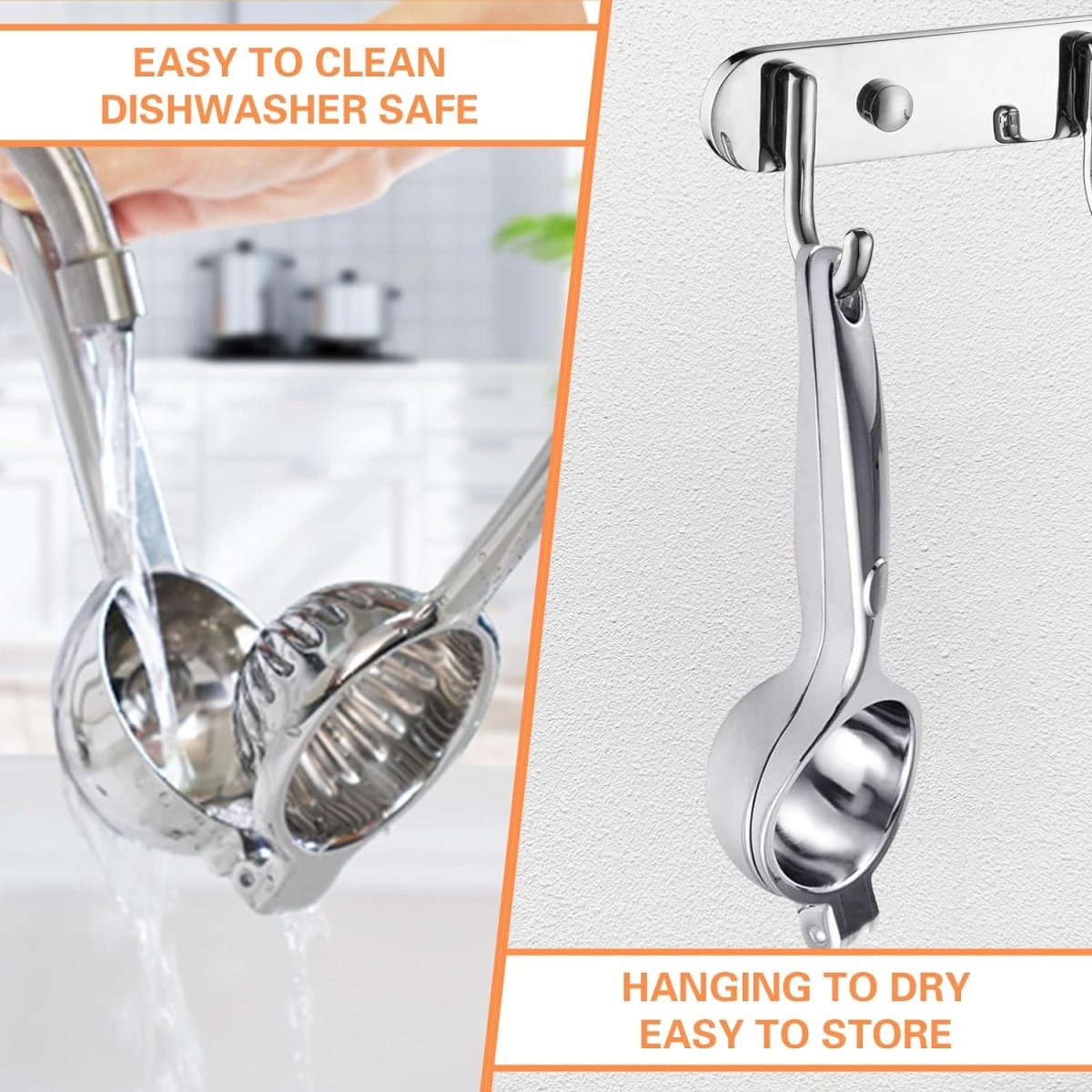 Stainless Steel Citrus Press Lemon Squeezer