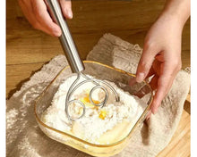 Stainless Steel Dough Flour Whisk