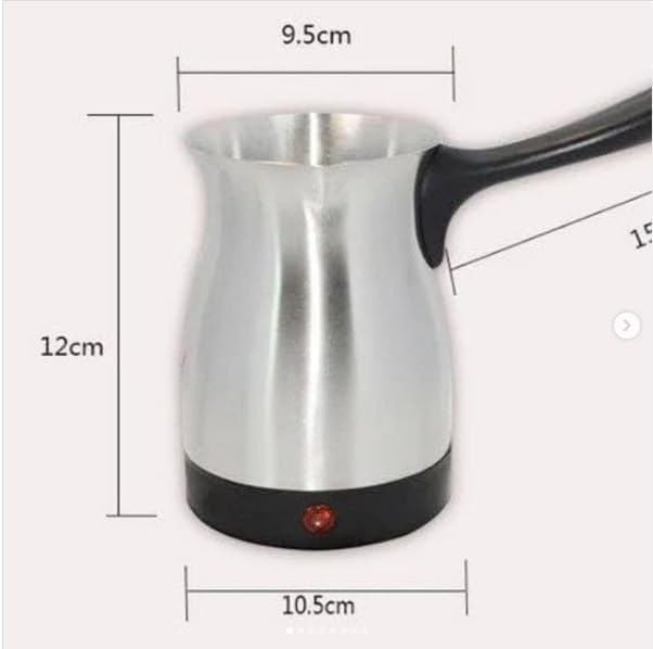 Stainless Steel Electric Coffee Pot - 800ml