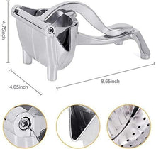 Stainless Steel Fruit Press, Stainless Steel Manual Juicer Fruit Hand Juicer, Heavy Duty Handheld Juice Extractor, Fruit Squeezer, Handheld Juicer, Fryer