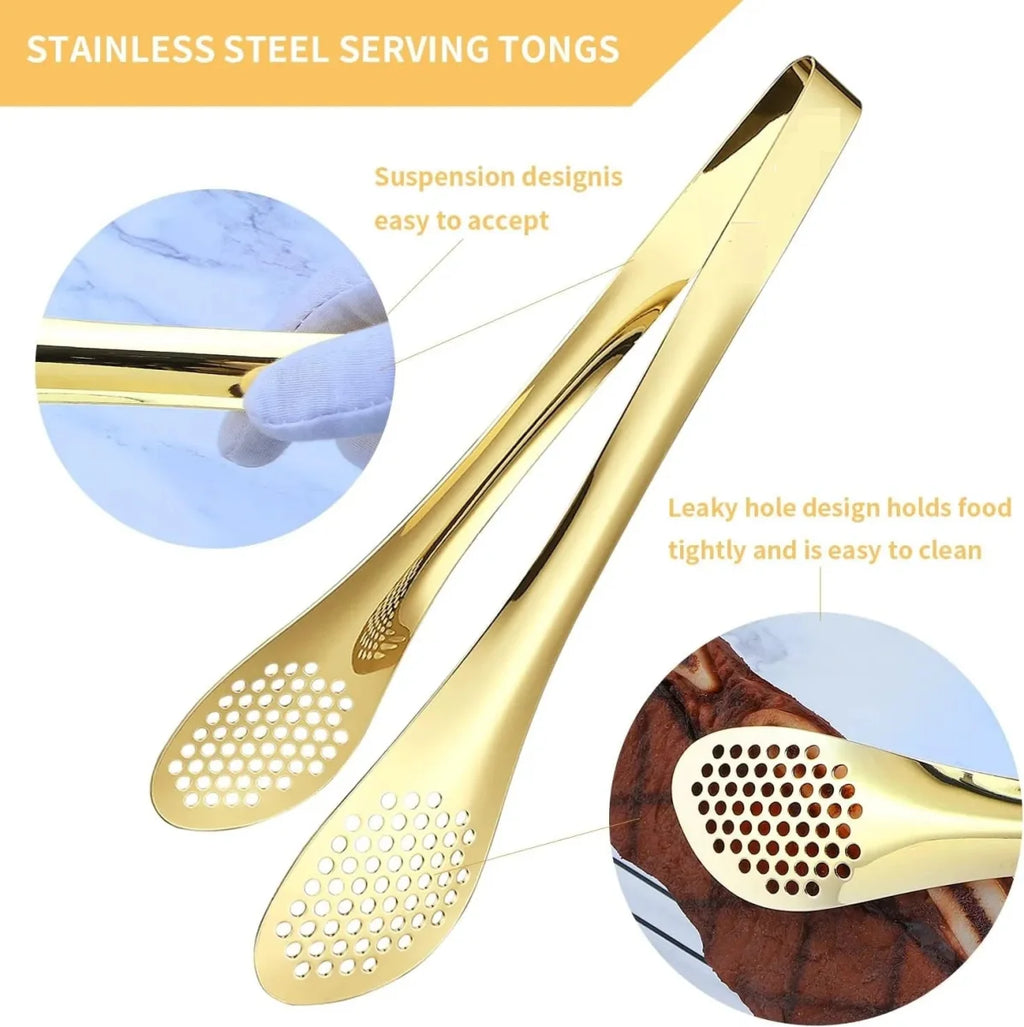 Stainless Steel Frying Golden Oil Straining Golden Tong