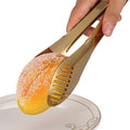 Stainless Steel Frying Oil Straining Golden Tong