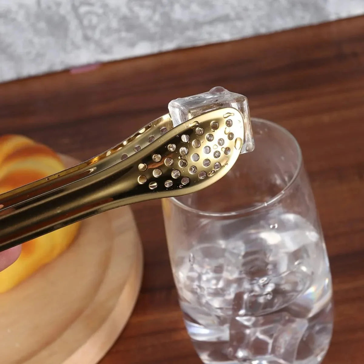 Stainless Steel Frying Golden Oil Straining Golden Tong