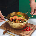 Stainless Steel Hammer Pattern Korean Pot