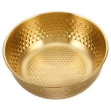 Stainless Steel Hammer Pattern Mixing Bowl
