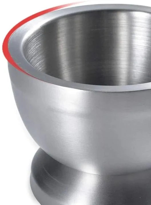 Stainless Steel Herb Spice Grinder Mortar and Pestle Set