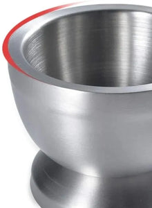 Stainless Steel Herb Spice Grinder Mortar and Pestle Set