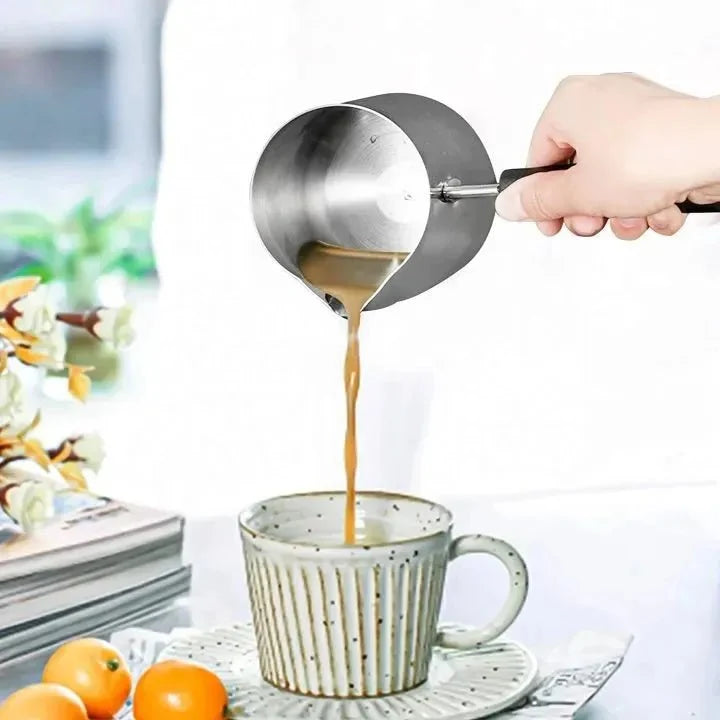 Stainless Steel Milk Foam Pitcher, Frother Pan