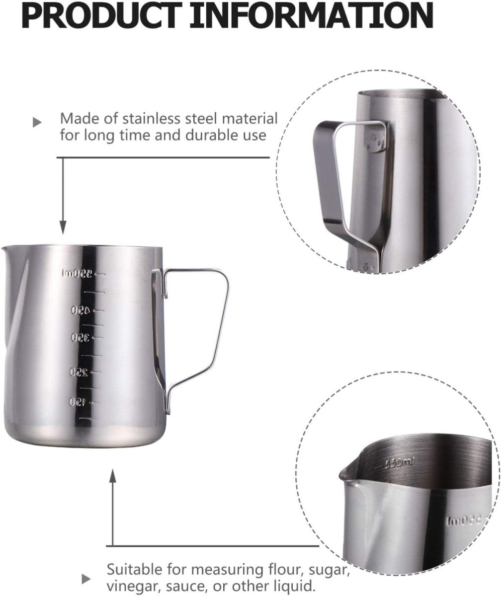 Stainless Steel Milk Fother Pitcher