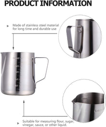 Stainless Steel Milk Fother Pitcher