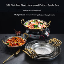 Stainless Steel Nonstick Frying Pan Spanish Paella Pan