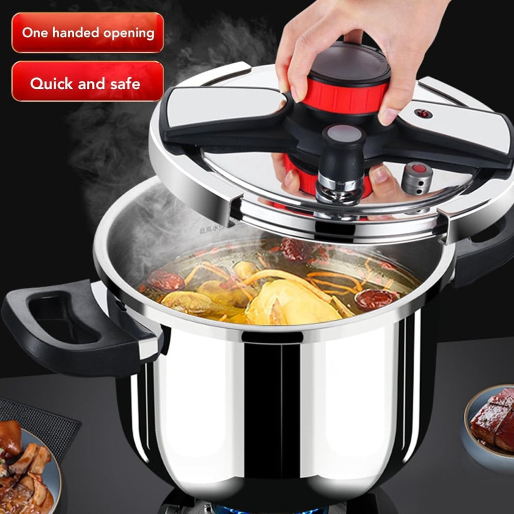Pressure Cooker New Design – 304 Stainless Steel | 4L to 12L | Buy in Pakistan