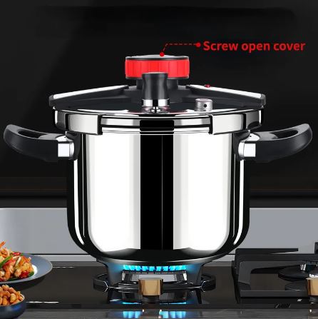 Pressure Cooker New Design – 304 Stainless Steel | 4L to 12L | Buy in Pakistan