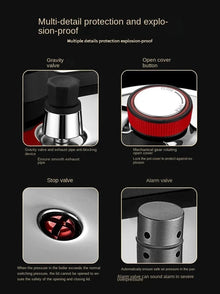 Pressure Cooker New Design – 304 Stainless Steel | 4L to 12L | Buy in Pakistan