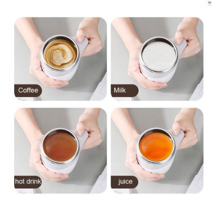 Stainless Steel Self Stirring Mug