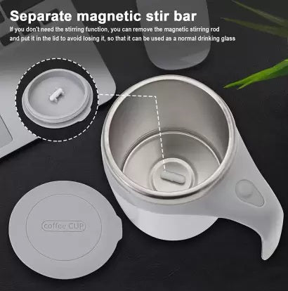 Stainless Steel Self Stirring Mug