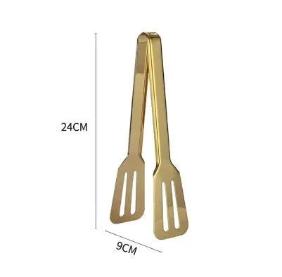 Stainless Steel Golden Tong