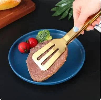 Stainless Steel Golden Tong