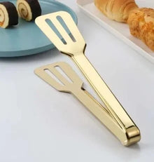 Stainless Steel Golden Tong