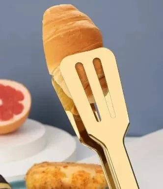 Stainless Steel Golden Tong