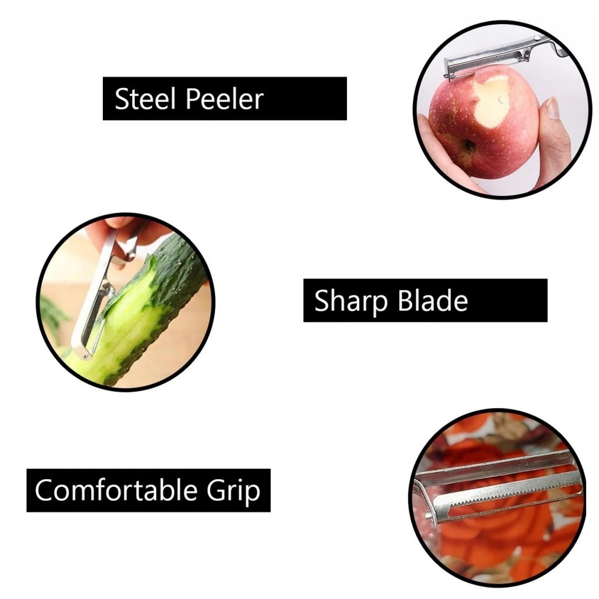 Stainless Steel Vegetable Knife Peeler