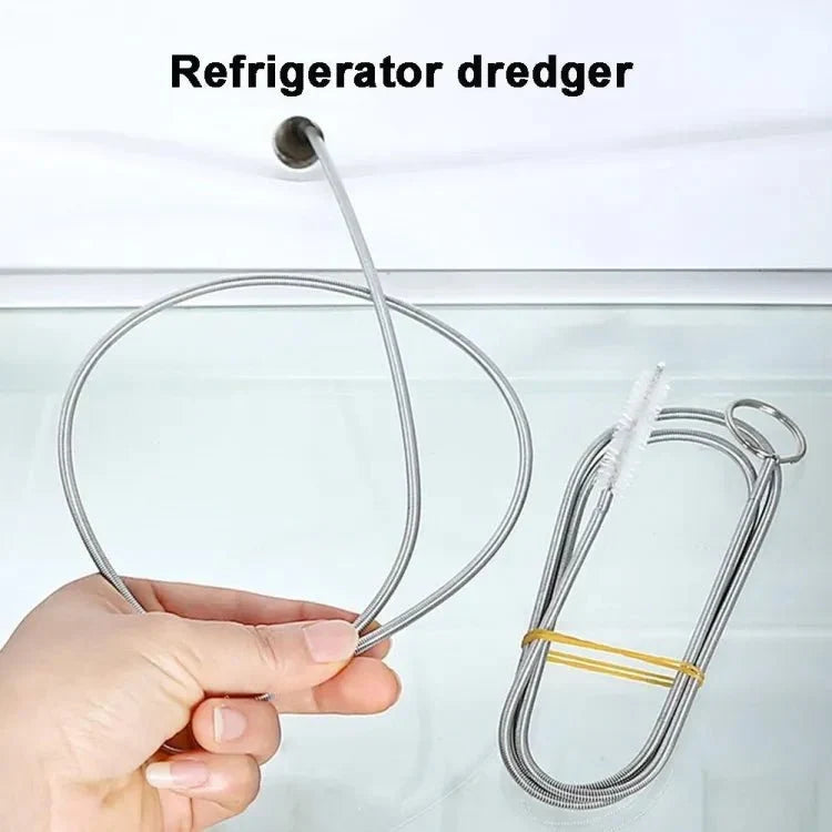 1M Extra Long Flexible Tube Pipe Cleaner Brush Fridge Cleaning Tool