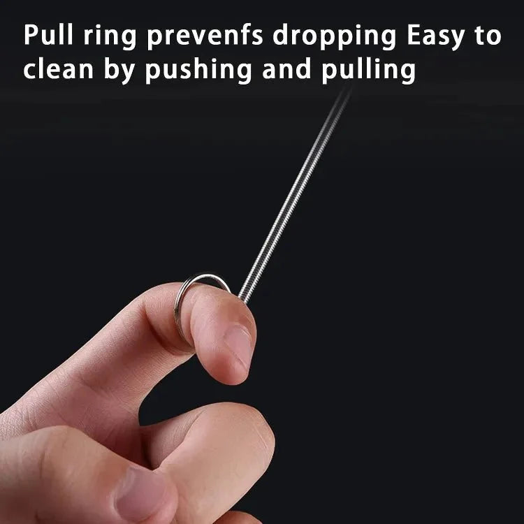 Techmanistan 1M Extra Long Flexible Tube Pipe Cleaner Brush Fridge Cleaning Tool