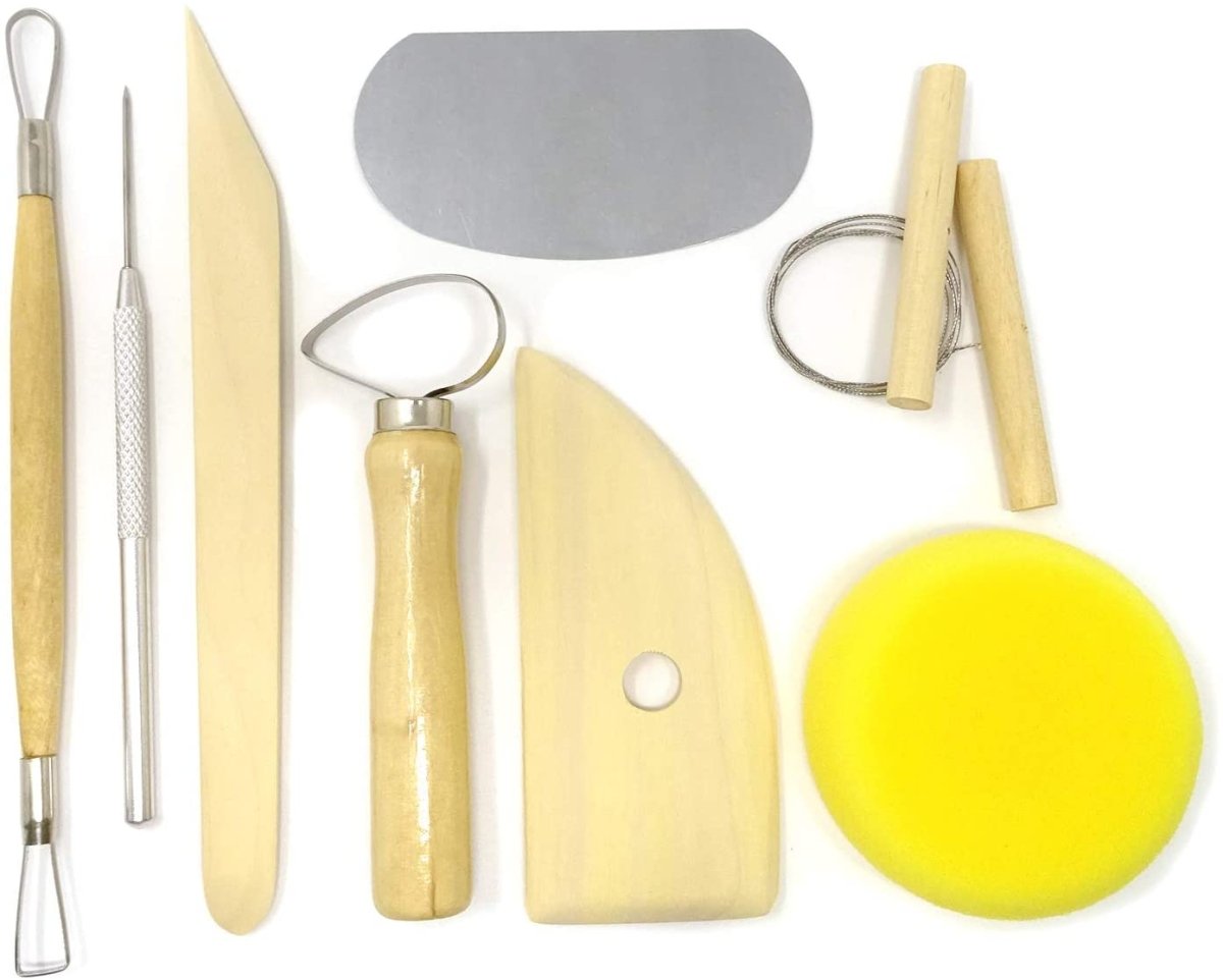 Techmanistan Pack of 8 - Pottery Tool Kit