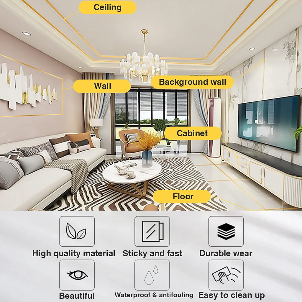 Tile Gap Tape Floor Wall Line Sticker