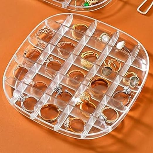 Jewelry Box Combo – Acrylic Organizer & Mini Portable Jewelry box