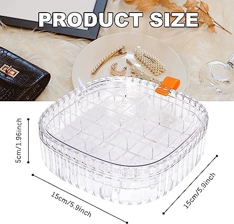 Transparent Jewellery Storage Box
